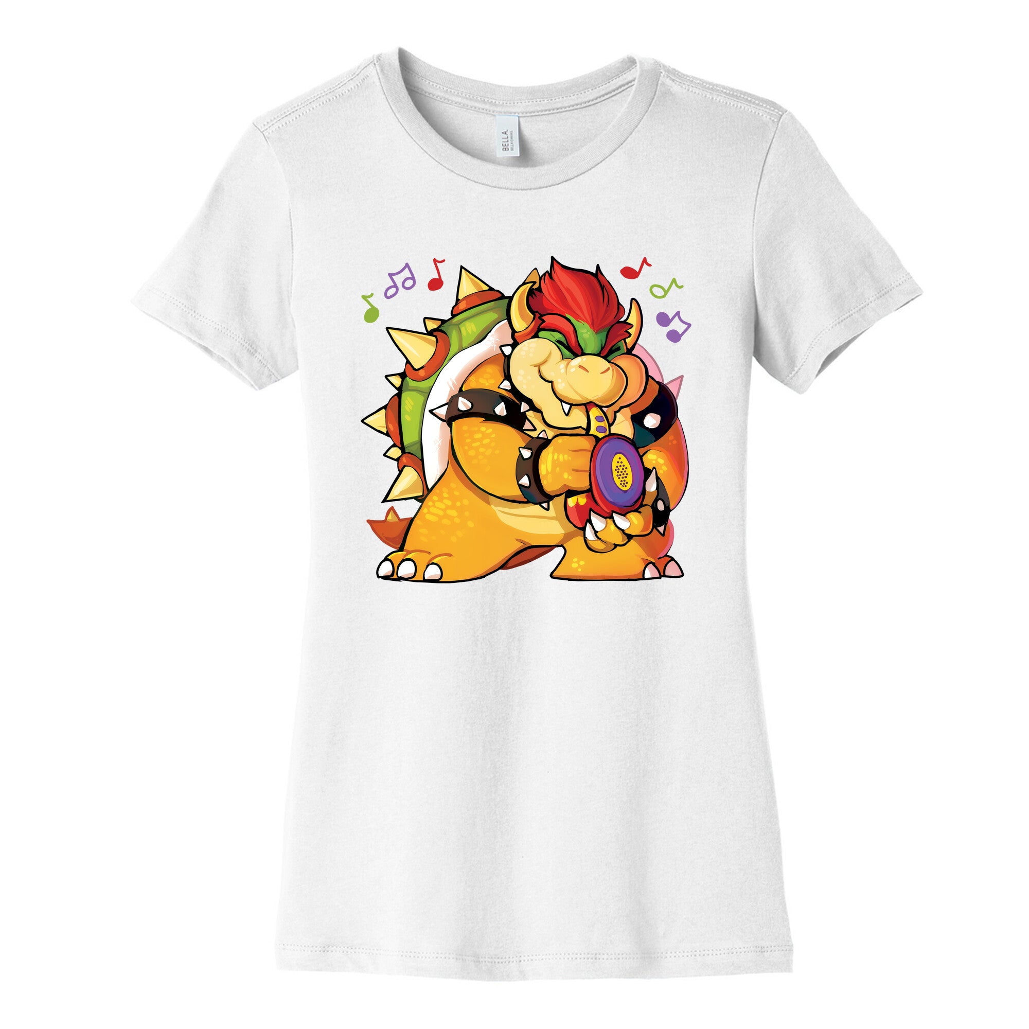 Sax-a-boom bowser Women's Cotton Tee
